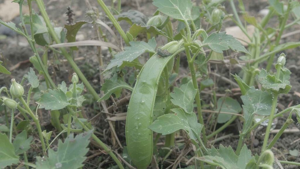 Do snow peas regrow after harvest
