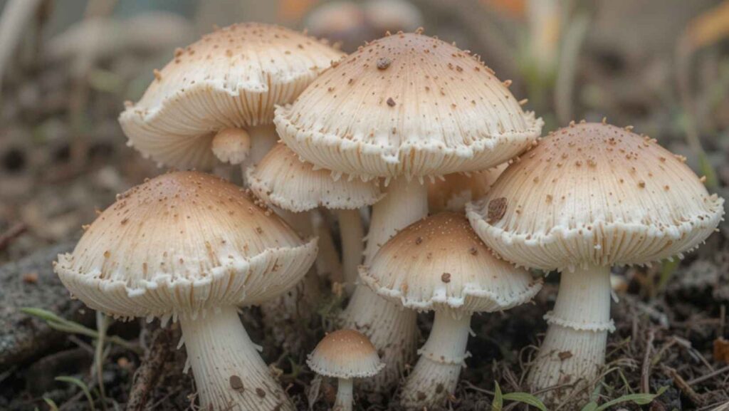 How long do button mushrooms take to grow