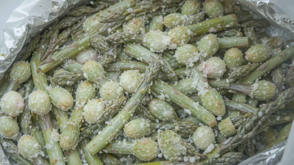 How long does asparagus last in the freezer