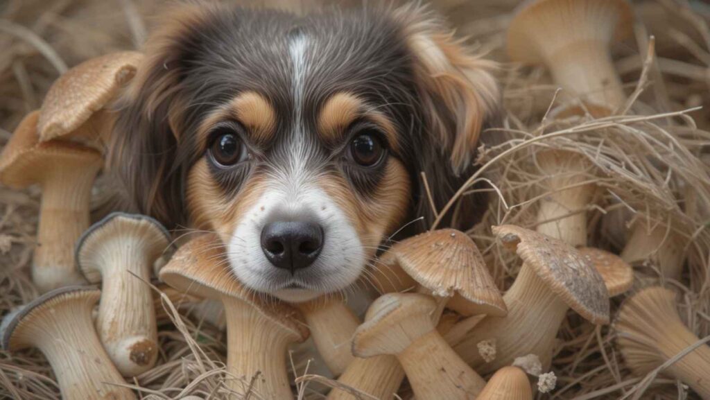 Is button mushrooms toxic to dogs