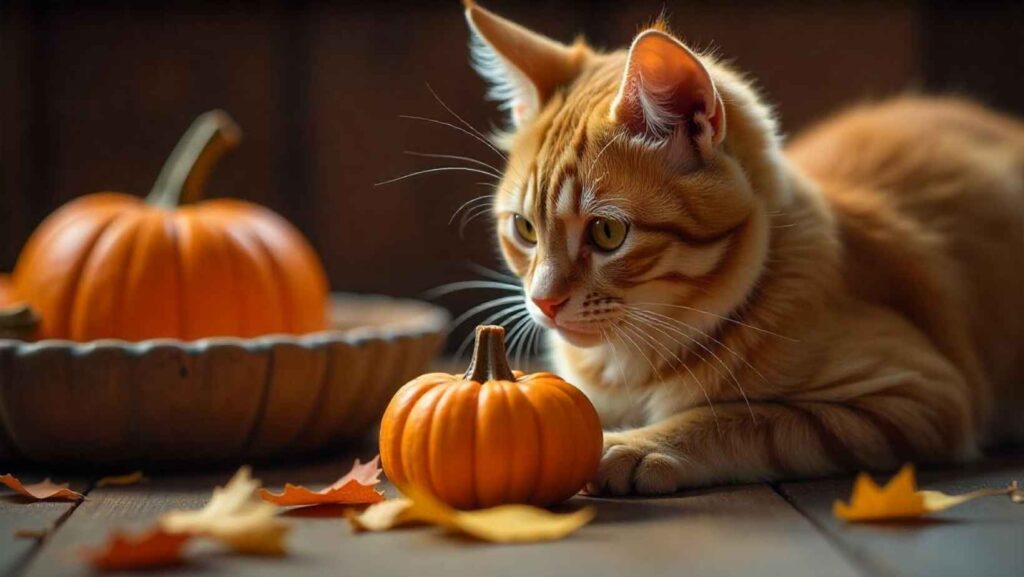 Pumpkin treats for cats