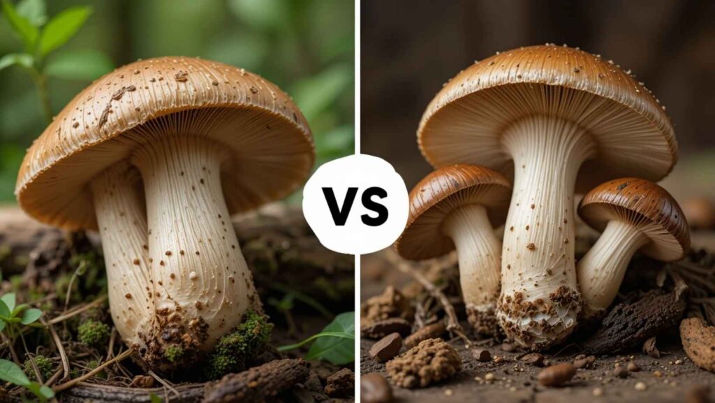 Shiitake vs. Cremini mushrooms