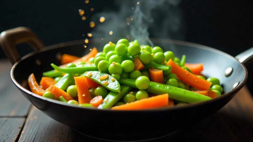 Snow peas vs green beans