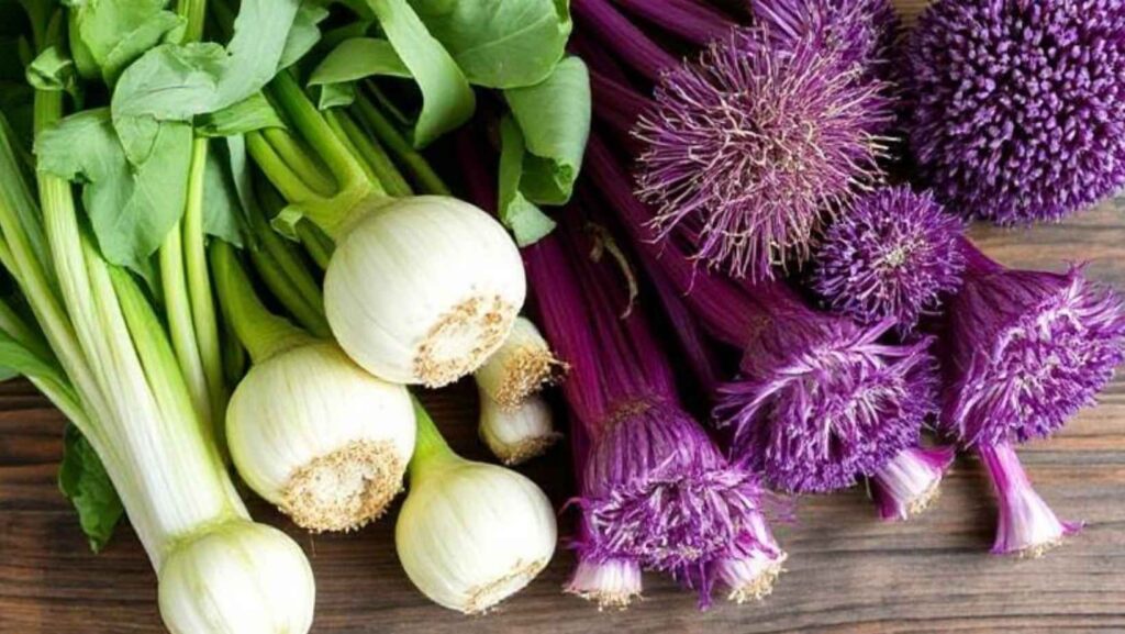 What foods are alliums