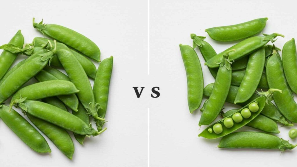 snow peas vs. snap peas